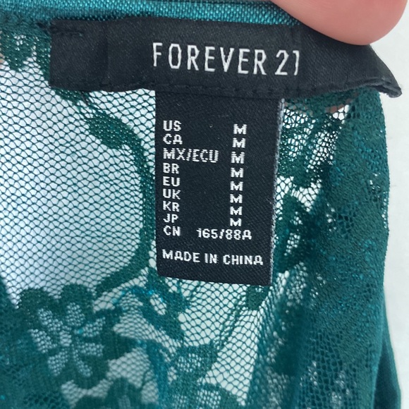 Beautiful Midnight Green bodysuit - Picture 6 of 7